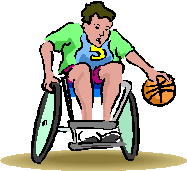 Sport plaatjes Gehandicapten sporten 