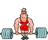 Sport plaatjes Gewichtheffen 