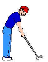 Golfen Sport plaatjes Golfen Met Een Rode Pet