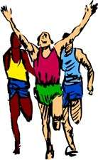 Sport plaatjes Hardlopen 