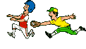Sport plaatjes Honkballen 