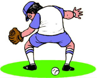 Sport plaatjes Honkballen 