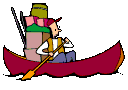 Sport plaatjes Kano varen 