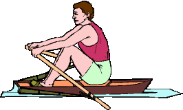Sport plaatjes Kano varen 