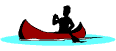 Sport plaatjes Kano varen 