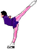 Sport plaatjes Kunstschaatsen 