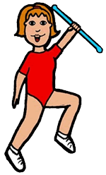 Sport plaatjes Majorette 