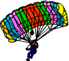 Sport plaatjes Paragliden 