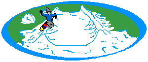 Sport plaatjes Snowboarders 