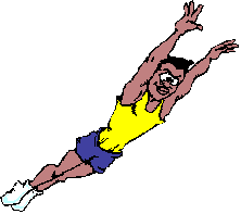 Trampoline springen Sport plaatjes 