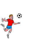 Sport plaatjes Voetballers 
