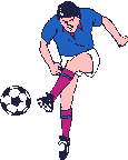 Sport plaatjes Voetballers 