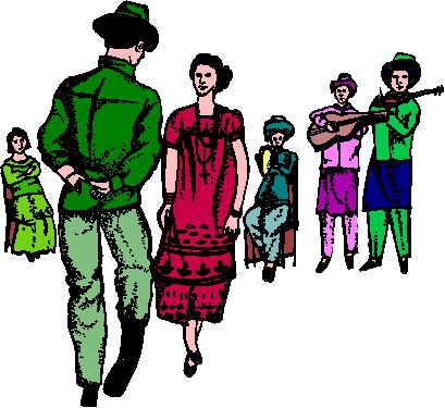 Volksdansen Sport plaatjes 