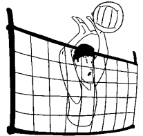 Sport plaatjes Volleyball 