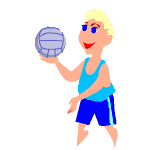 Sport plaatjes Volleyball 