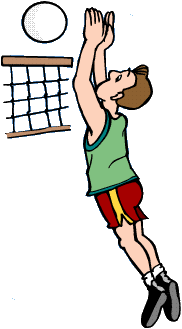 Sport plaatjes Volleyball 