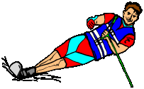 Sport plaatjes Waterskien 