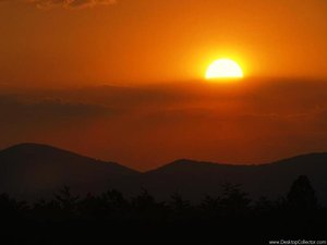 Achtergronden Zonsondergang 