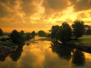 Achtergronden Zonsondergang 