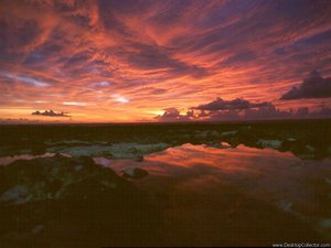 Achtergronden Zonsondergang 