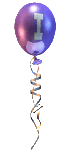 Alfabetten Ballon paars 2 