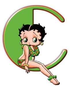 Alfabetten Betty boop 3 