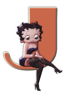 Alfabetten Betty boop 3 