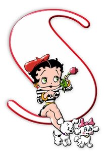 Alfabetten Betty boop 3 