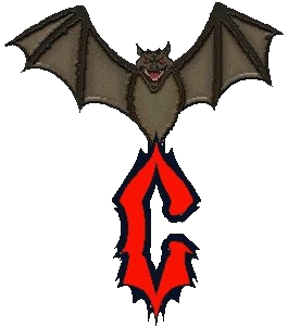 Alfabetten Halloween vleermuis 