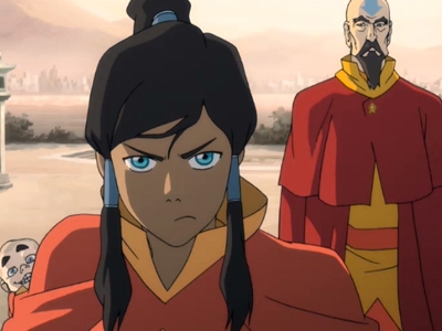 Anime Legende van korra Meelo Korra En Tenzin Legende Van Korra