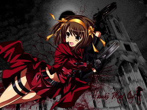 Anime The melancholy of haruhi suzumiya 