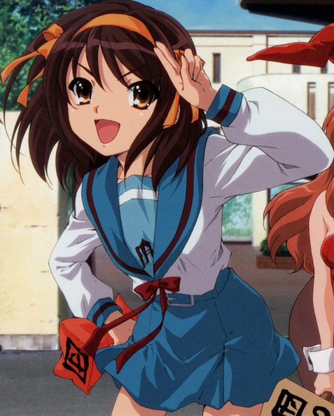 Anime The melancholy of haruhi suzumiya 