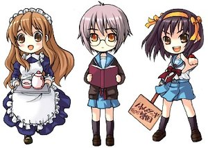 Anime The melancholy of haruhi suzumiya 