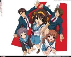 Anime The melancholy of haruhi suzumiya 