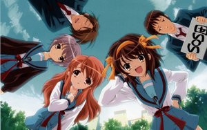 Anime The melancholy of haruhi suzumiya 