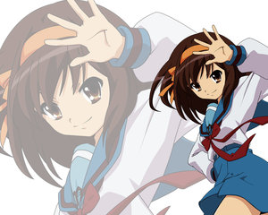Anime The melancholy of haruhi suzumiya 