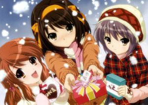 Anime The melancholy of haruhi suzumiya 