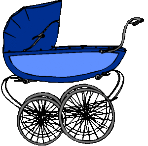 Baby plaatjes Kinderwagen 