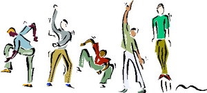 Cliparts Activiteiten Dansen 