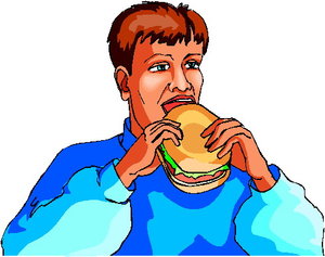 Cliparts Activiteiten Eten 