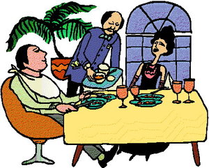 Cliparts Activiteiten Eten 