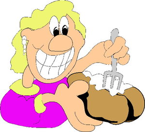 Cliparts Activiteiten Eten 