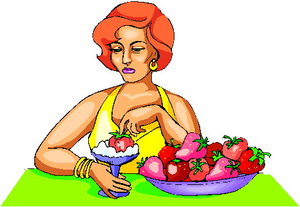 Cliparts Activiteiten Eten 