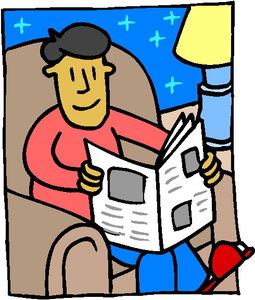 Lezen Cliparts Activiteiten 