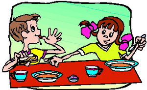 Cliparts Activiteiten Lunchen 