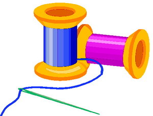 Cliparts Activiteiten Naaien 