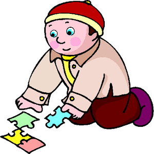 Cliparts Activiteiten Puzzelen 