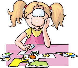 Cliparts Activiteiten Puzzelen 