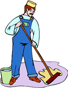 Cliparts Activiteiten Schoonmaken 