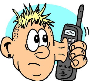 Cliparts Activiteiten Telefoneren 